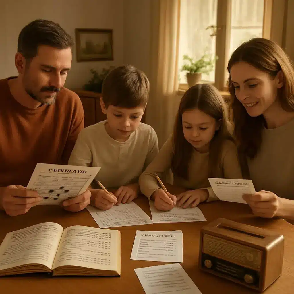 Music & Radio-Themed Word Puzzles: Crosswords, Wordsearches, and Lyric Games